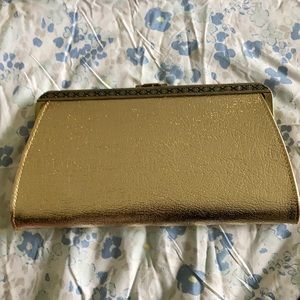 Vintage gold clutch